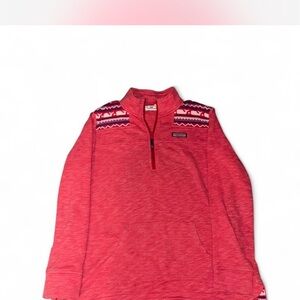 Vineyard Vines Red Crew Neck Sweater